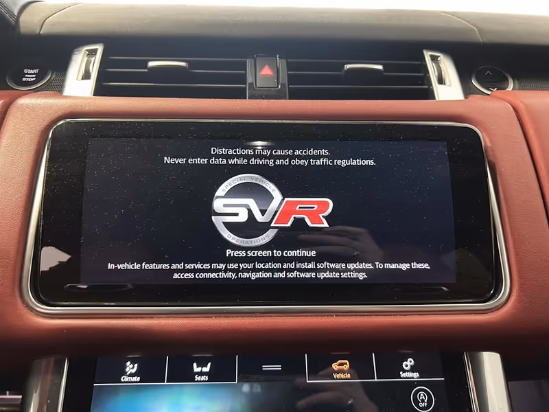 2019 Land Rover Range Rover Sport SVR